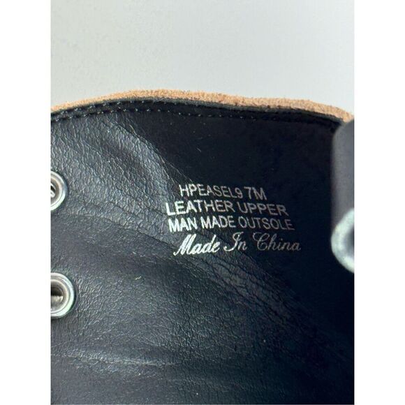 Donald Pliner Boots Size 7 Leather Animal Print Classic Hiker Design Suede NEW - Picture 8 of 10